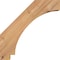 Ekena Millwork 3 1/2"W x 12"D x 12"H Imperial Smooth Knee Brace, Western Red Cedar BRC04X12X12IMP00SWR - alternate 4